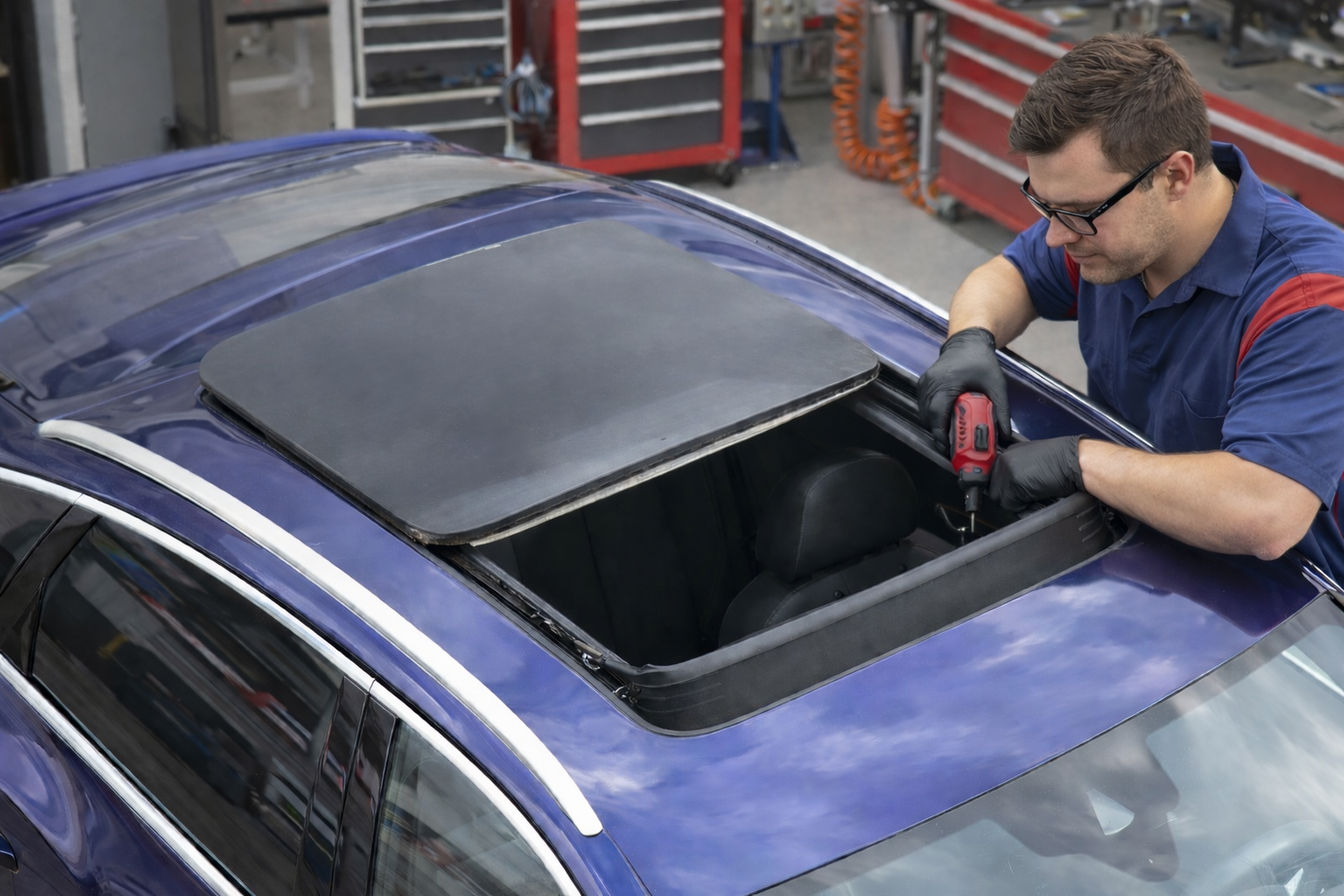 Sunroof Repair in Sacramento – Leak, Motor & Track Repair – Canvas Experts