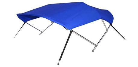 Blue bimini top
